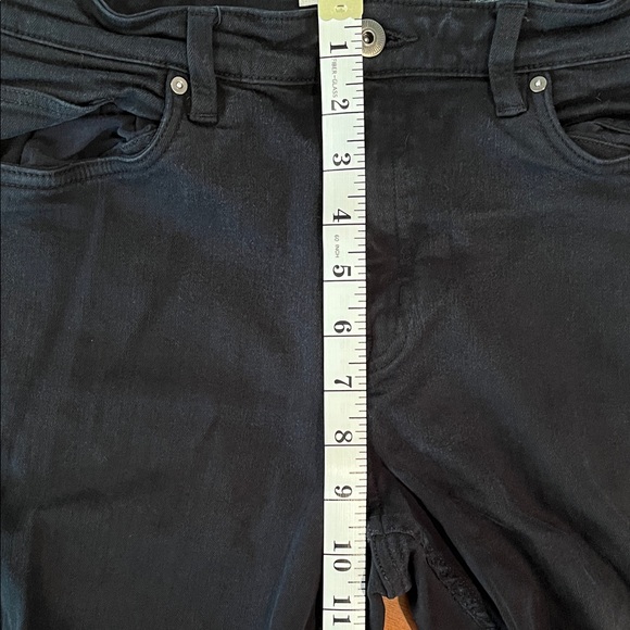 H&M Black Denim Jeans Size 10 - Picture 7 of 11